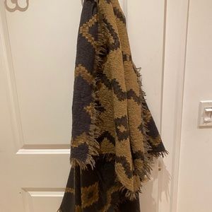 Wilfred Diamond Mosaic Blanket Scarf